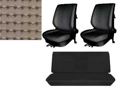 Seat upholstery beige set 8.72-7.75